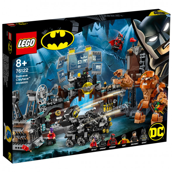 Конструктор LEGO Super Heroes 76122 Вторжение Глиноликого в бэт-пещеру в Москве