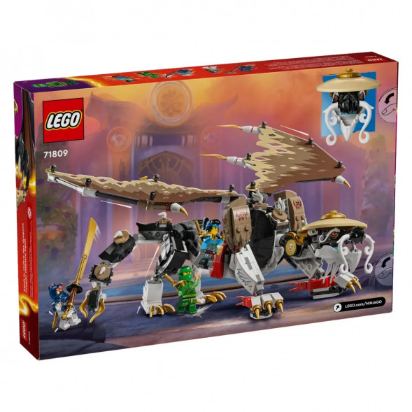 Конструктор LEGO Ninjago 71809 Эгальт главный дракон в Москве