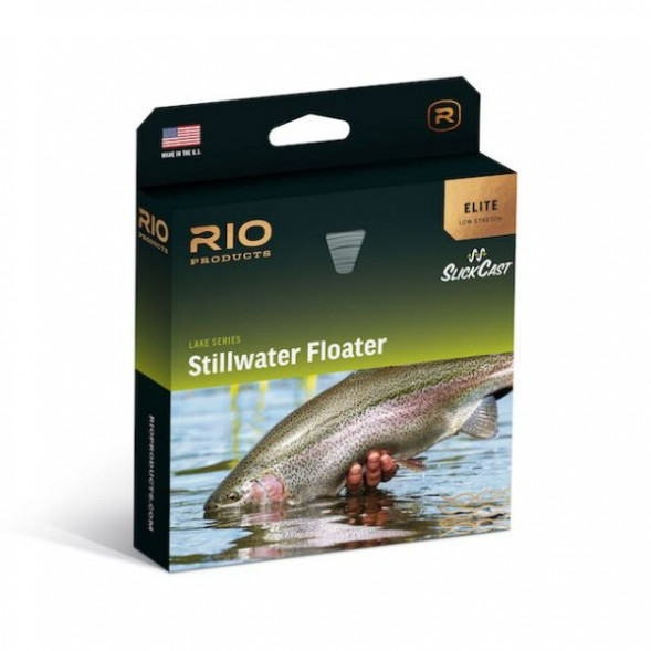 Леска RIO Elite Stillwater Floater WF7F, Orange/Green/Yellow в Москве