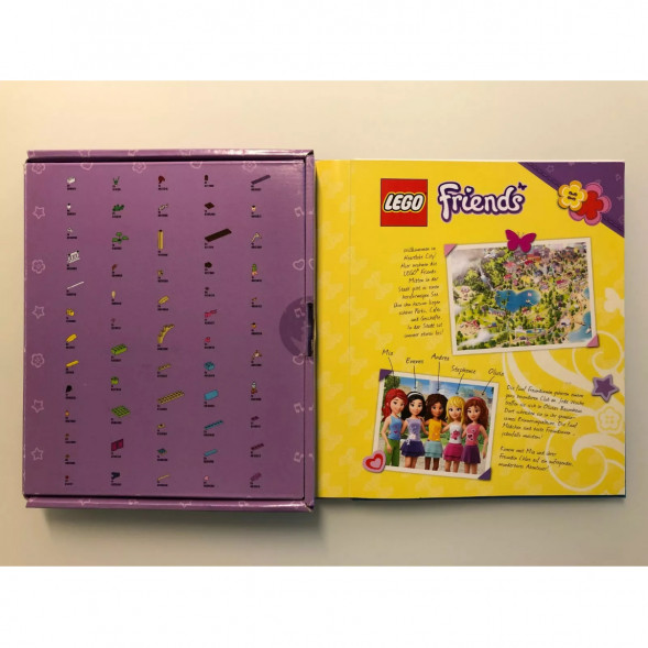 Книга и набор кубиков LEGO Friends Buch &amp;amp; Steine-Set Zwei Freundinnen auf Schatzsuche в Москве