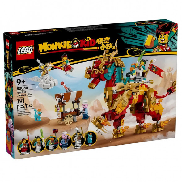 Конструктор LEGO Monkie Kid 80066 Мифическое существо Цилинь в Москве