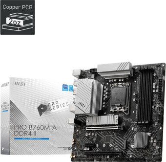 Материнская плата MSI PRO B760M-A DDR4 II в Москве