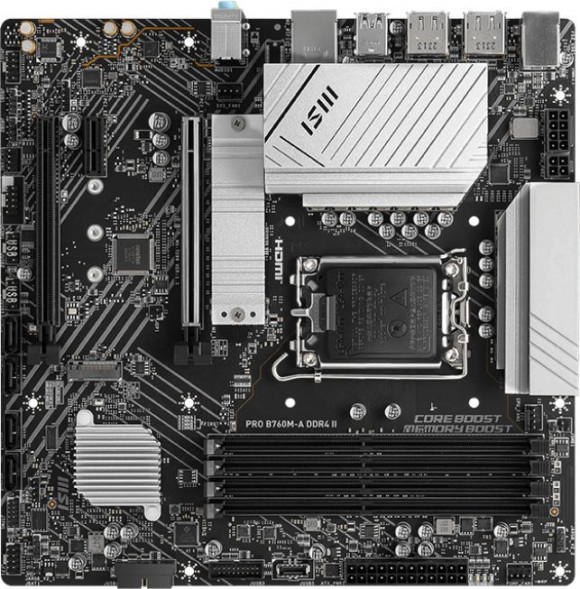 Материнская плата MSI PRO B760M-A DDR4 II в Москве
