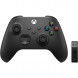 Геймпад Microsoft Xbox One and Series S/X Controller + беспроводной адаптер для PC, черный в Москве