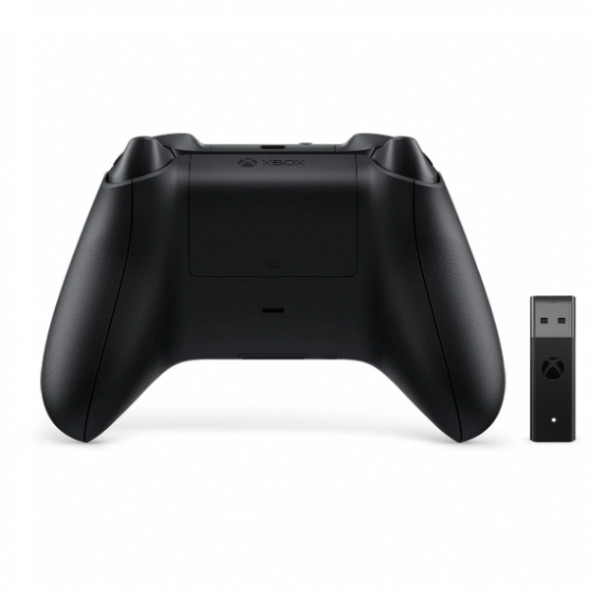 Геймпад Microsoft Xbox One and Series S/X Controller + беспроводной адаптер для PC, черный в Москве