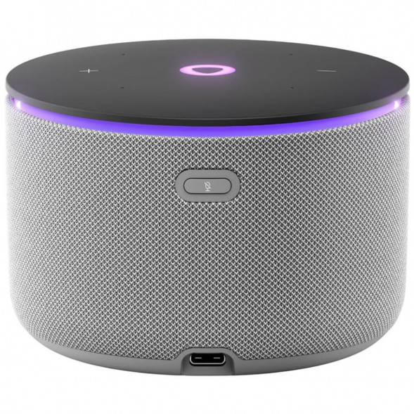 Умная колонка Яндекс Станция Мини 3 Про с Алисой с Zigbee, серый в Москве