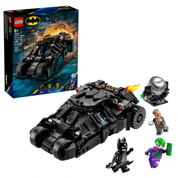 Конструктор LEGO Super Heroes 76303 Тумблер Бэтмена против Двуликого и Джокера в Москве