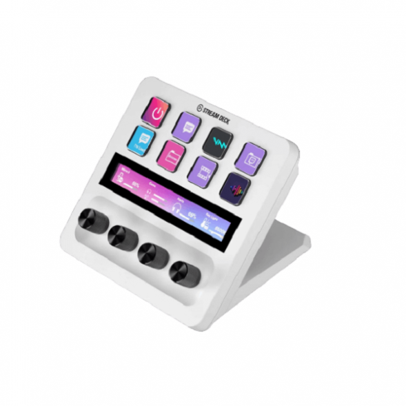 Контроллер для стриминга Elgato Stream Deck +, белый в Москве