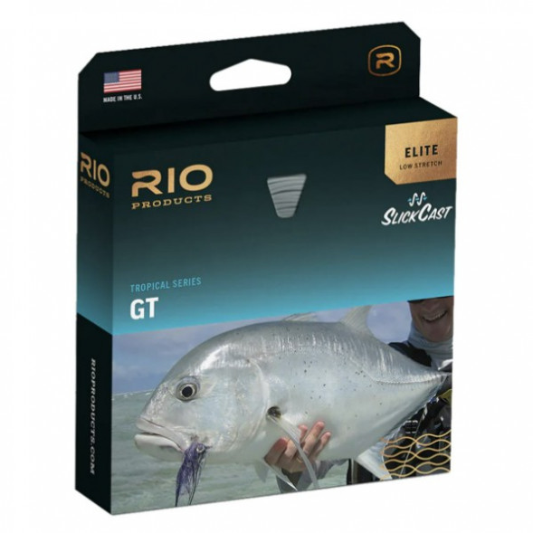 Леска RIO Elite GT Float WF10F, Blue/Orange/Sea Grass в Москве