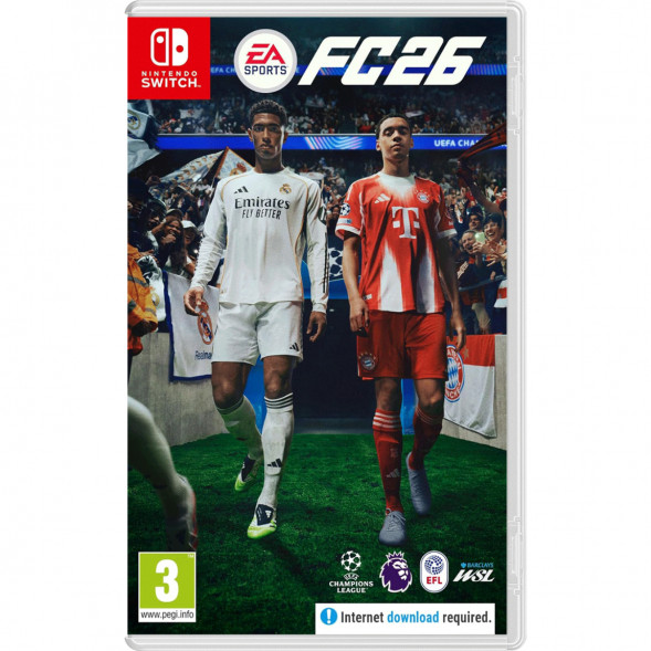 Игра EA Sports FC 26 (FIFA 26) [Nintendo Switch, русские субтитры] в Москве