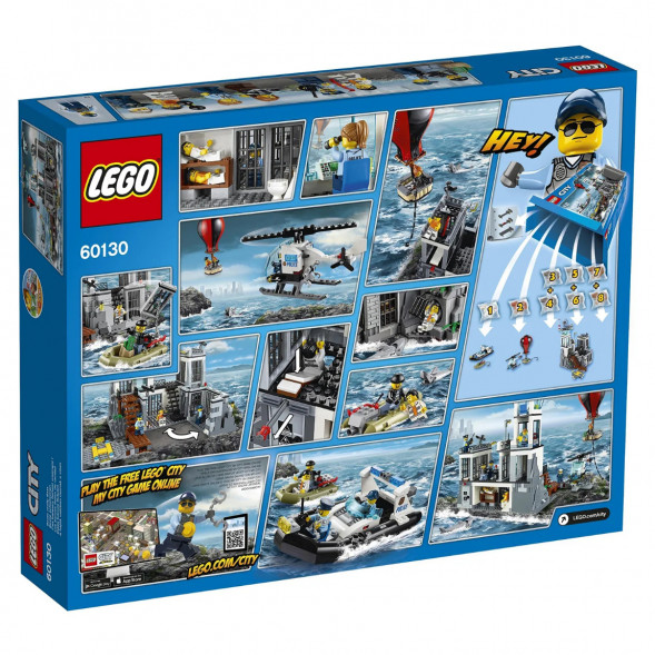 Конструктор LEGO City 60130 Police Остров-тюрьма в Москве