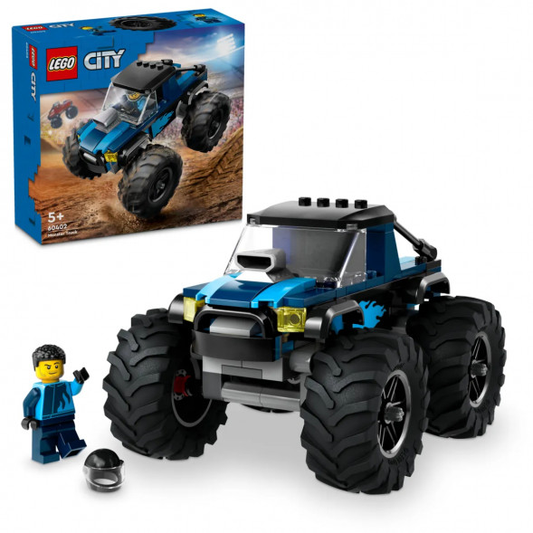 Конструктор LEGO City 60402 Синий Монстр-трак в Москве