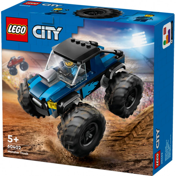 Конструктор LEGO City 60402 Синий Монстр-трак в Москве