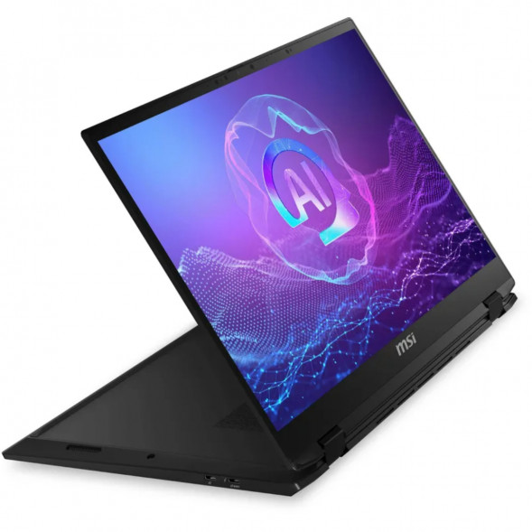 Ноутбук трансформер MSI Summit Pro 16 AI A2HVETG-084RU (16&amp;quot;, IPS, Intel Core Ultra 9 285H 2.9ГГц, 16 ядер, 32ГБ LPDDR5, 1ТБ SSD, NVIDIA GeForce RTX 4050 - 6 ГБ, Windows 11 Pro), черный в Москве