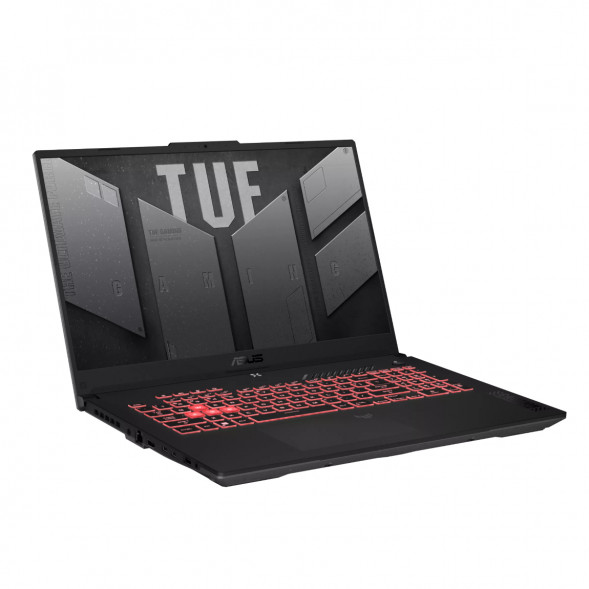 Ноутбук ASUS TUF Gaming A17 FA707NUG-HX156 (17.3&amp;quot;, IPS, 6 ядер, AMD Ryzen 7 7445HS 3.2 ГГц, 16 ГБ DDR5, SSD 512 ГБ, NVIDIA GeForce RTX 4050 - 6 ГБ, без ОС), черный в Москве