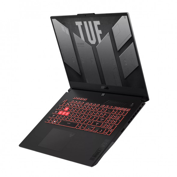 Ноутбук ASUS TUF Gaming A17 FA707NUG-HX156 (17.3&amp;quot;, IPS, 6 ядер, AMD Ryzen 7 7445HS 3.2 ГГц, 16 ГБ DDR5, SSD 512 ГБ, NVIDIA GeForce RTX 4050 - 6 ГБ, без ОС), черный в Москве