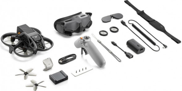 Квадрокоптер DJI Avata Pro-View Combo с пультом нового поколения DJI RC Motion 2 и очками DJI Goggles 2 в Москве