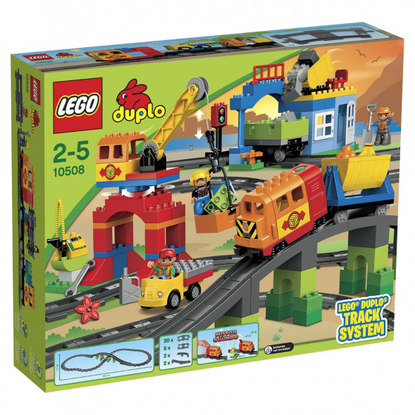 Конструктор LEGO DUPLO Town 10508 Большой поезд в Москве