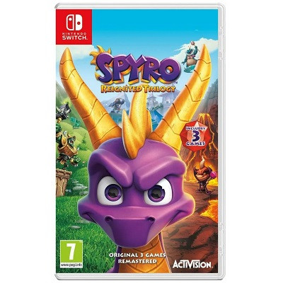Игра Spyro Reignited Trilogy для Nintendo Switch, картридж в Москве