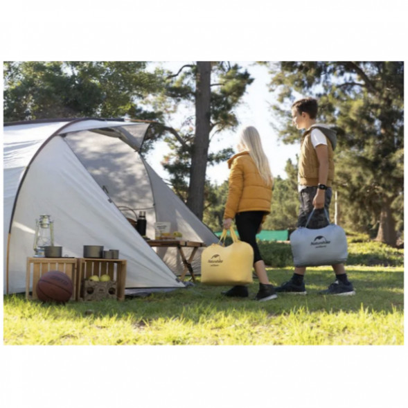 Спальный мешок Naturehike C180 (190x75см), желтый в Москве