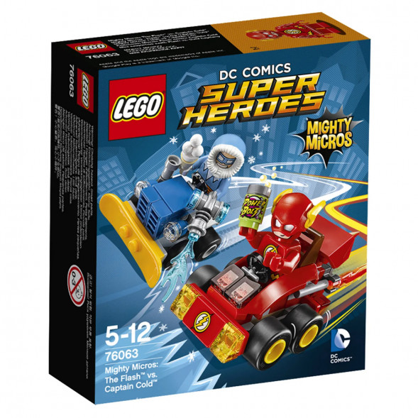 Конструктор LEGO Super Heroes 76063 Флэш против Капитана Холода в Москве