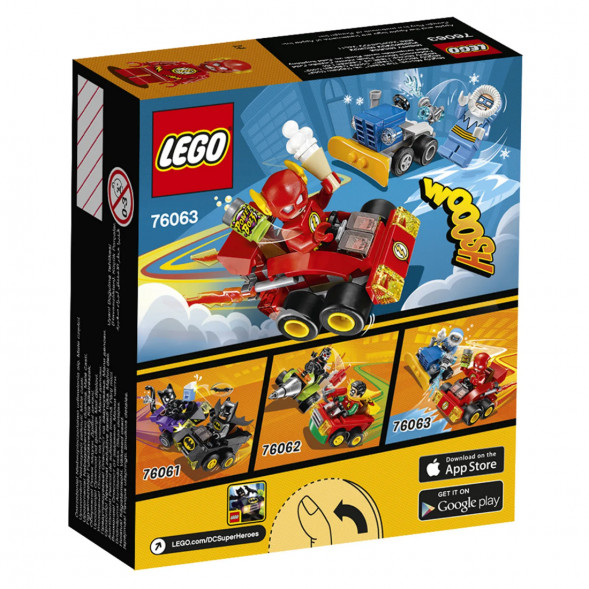 Конструктор LEGO Super Heroes 76063 Флэш против Капитана Холода в Москве
