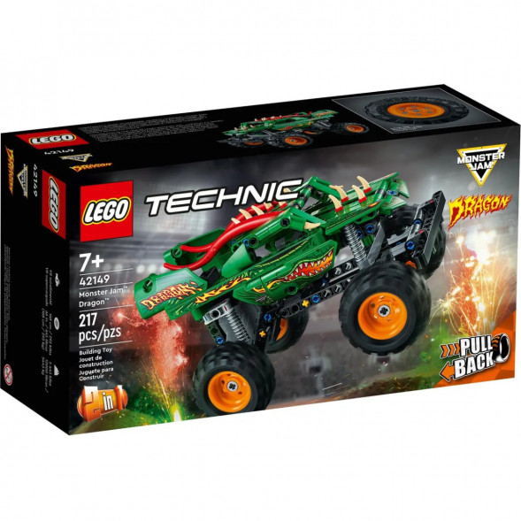 Конструктор LEGO Technic 42149 Монстер Джем «Дракон» в Москве