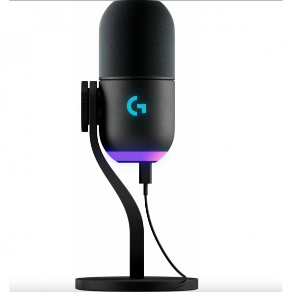 Микрофон Logitech Yeti GX (988-000569), черный в Москве