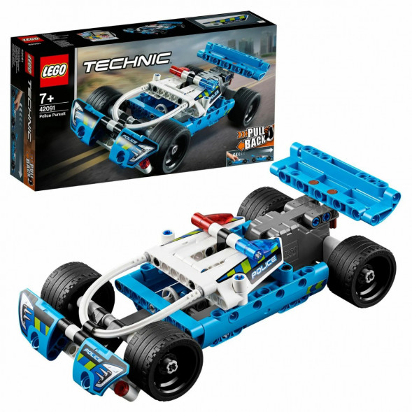 Конструктор LEGO Technic 42091 Полицейская погоня в Москве