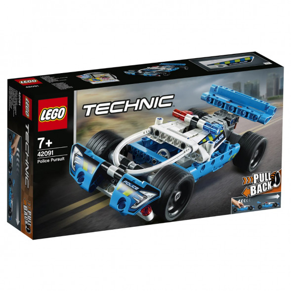 Конструктор LEGO Technic 42091 Полицейская погоня в Москве
