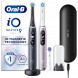 Набор из 2-х электрических зубных щеток Oral-B iO Series 9 Duo, Black Onyx и Rose Quartz в Москве
