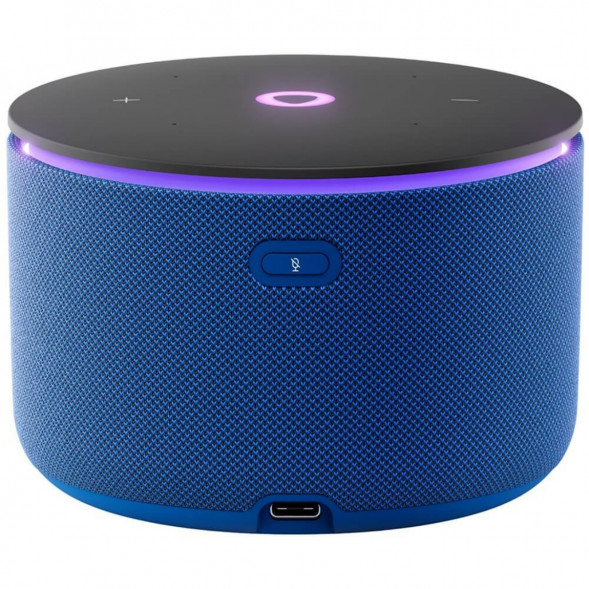 Умная колонка Яндекс Станция Мини 3 Про с Алисой с Zigbee, синий в Москве