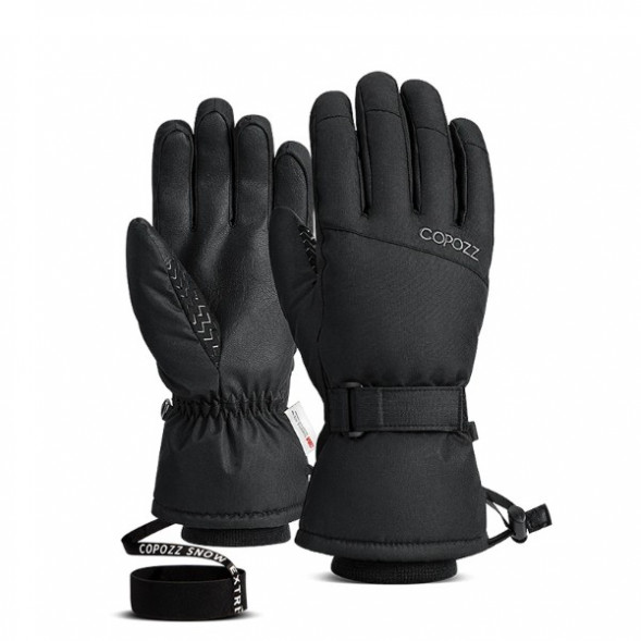 Перчатки горнолыжные сноубордические Copozz (черный, L) в Москве