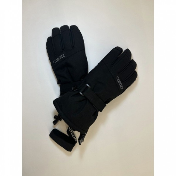 Перчатки горнолыжные сноубордические Copozz (черный, L) в Москве