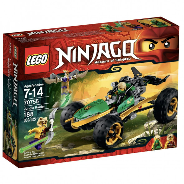 Конструктор LEGO Ninjago 70755 Тропический багги зелёного ниндзя в Москве