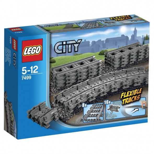 Конструктор LEGO City Trains 7499 Гибкие пути в Москве