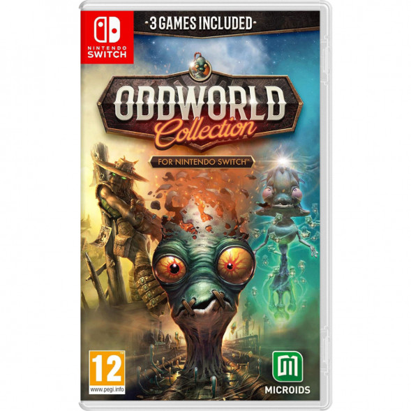 Игра Oddworld Collection [Nintendo Switch, русские субтитры] в Москве