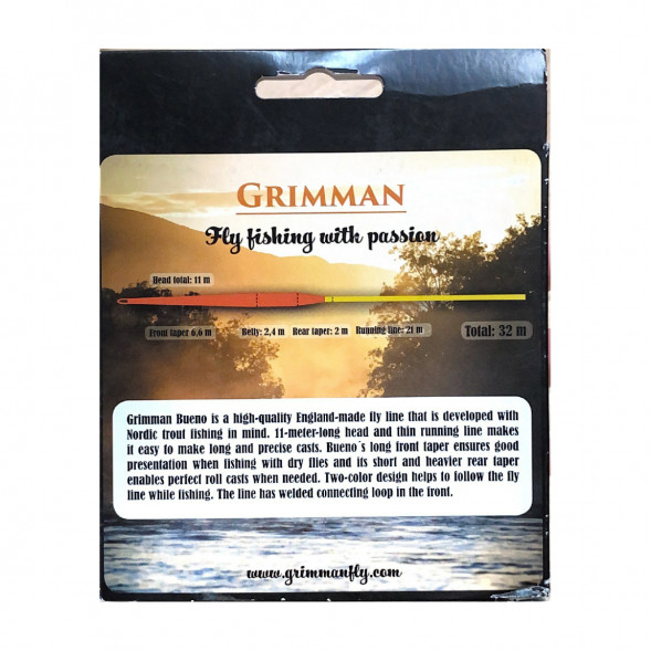 Рыболовная леска Grimman Bueno WF 6 Floating WF6F в Москве