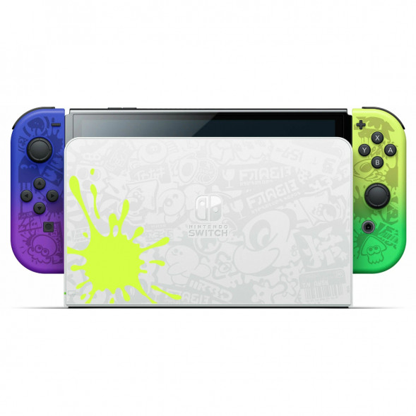 Игровая приставка Nintendo Switch OLED 64 ГБ, Splatoon 3 Edition в Москве