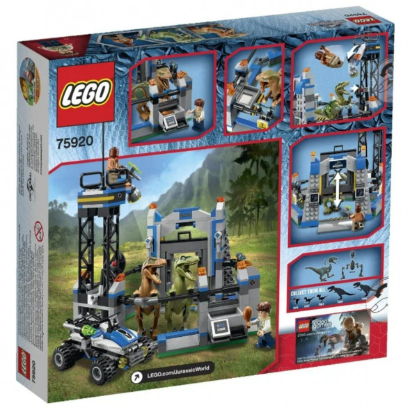 Конструктор LEGO Jurassic World 75920 Побег ящера в Москве
