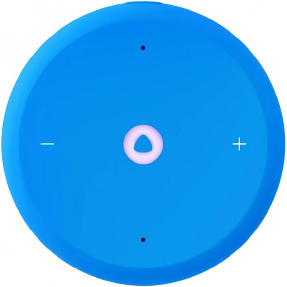 Умная колонка Яндекс Станция Лайт 2 с Алисой на YandexGPT, голубая в Москве