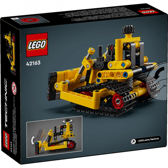 Конструктор LEGO Technic 42163 Cверхмощный бульдозер в Москве