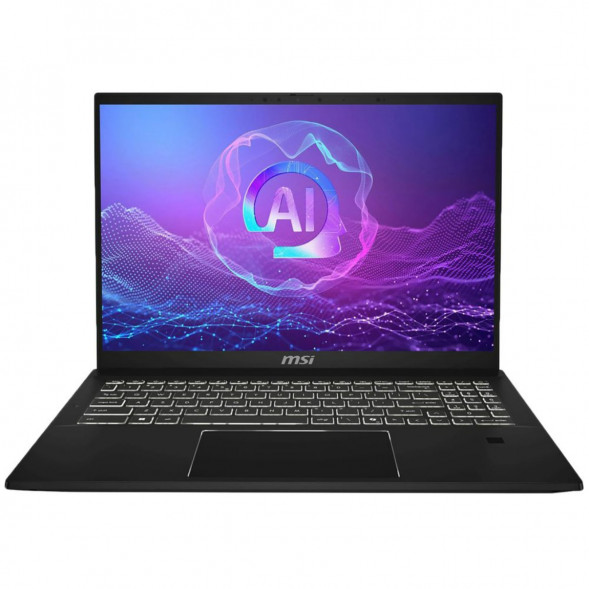 Ноутбук трансформер MSI Summit Pro 16 AI A2HVETG-085RU (16&amp;quot;, IPS, Intel Core Ultra 7 255H 2ГГц, 16 ядер, 32ГБ LPDDR5, 1ТБ SSD, NVIDIA GeForce RTX 4050 - 6 ГБ, Windows 11 Pro), черный в Москве