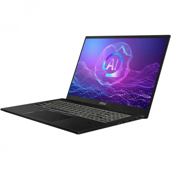Ноутбук трансформер MSI Summit Pro 16 AI A2HVETG-085RU (16&amp;quot;, IPS, Intel Core Ultra 7 255H 2ГГц, 16 ядер, 32ГБ LPDDR5, 1ТБ SSD, NVIDIA GeForce RTX 4050 - 6 ГБ, Windows 11 Pro), черный в Москве