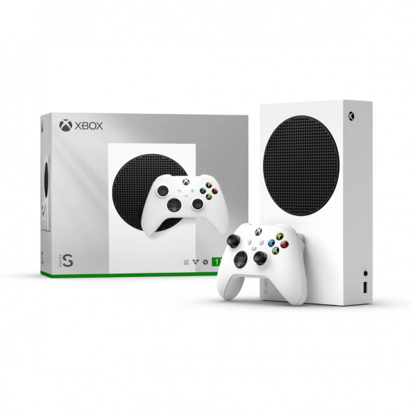 Игровая приставка Microsoft Xbox Series S, 1 ТБ, белый в Москве