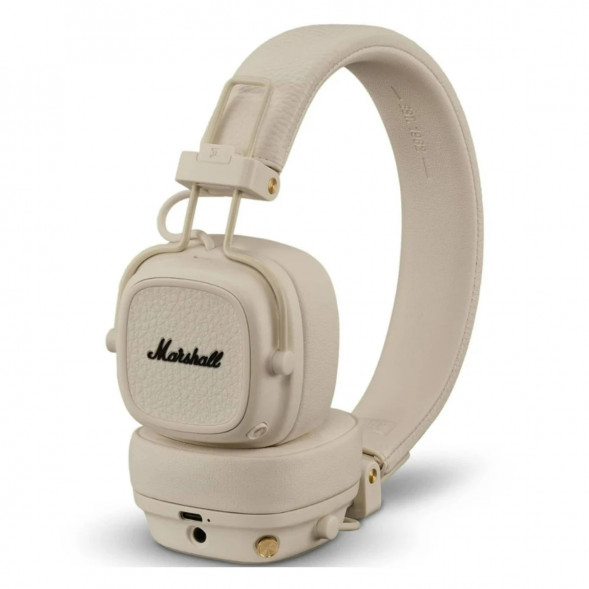 Беспроводные наушники Marshall Major V, кремовый в Москве