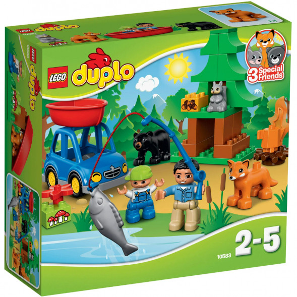 Конструктор LEGO DUPLO 10583 Рыбалка в лесу в Москве