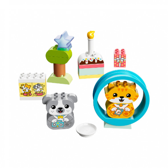 Конструктор LEGO DUPLO 10977 Мой первый щенок и котёнок и их звуки в Москве