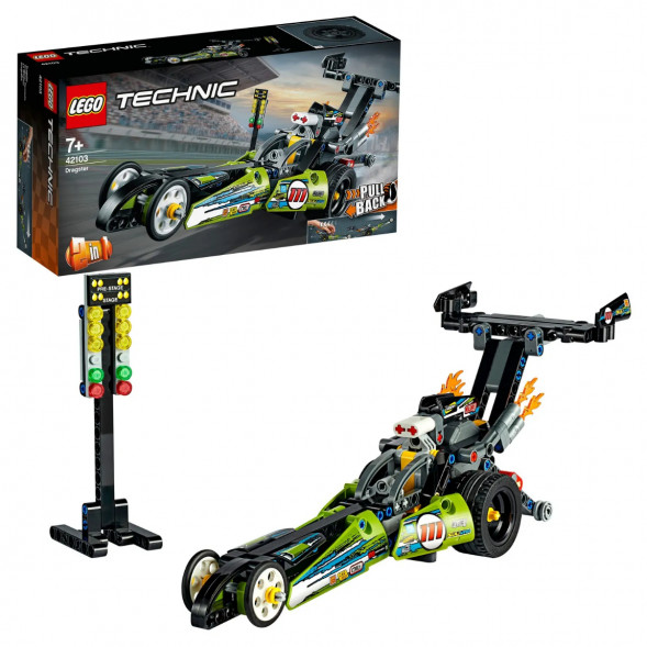 Конструктор LEGO Technic 42103 Драгстер в Москве