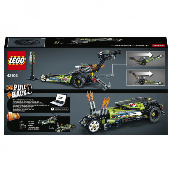 Конструктор LEGO Technic 42103 Драгстер в Москве